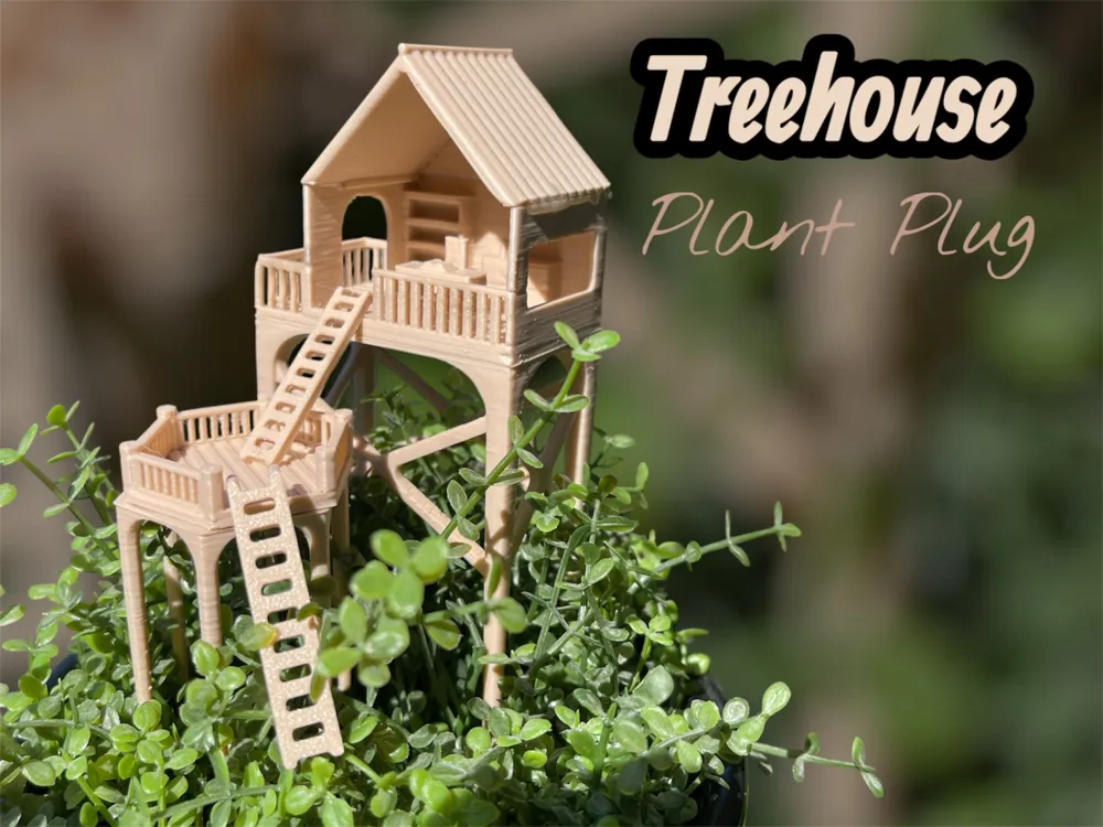 2 Platform Treehouse (Black)