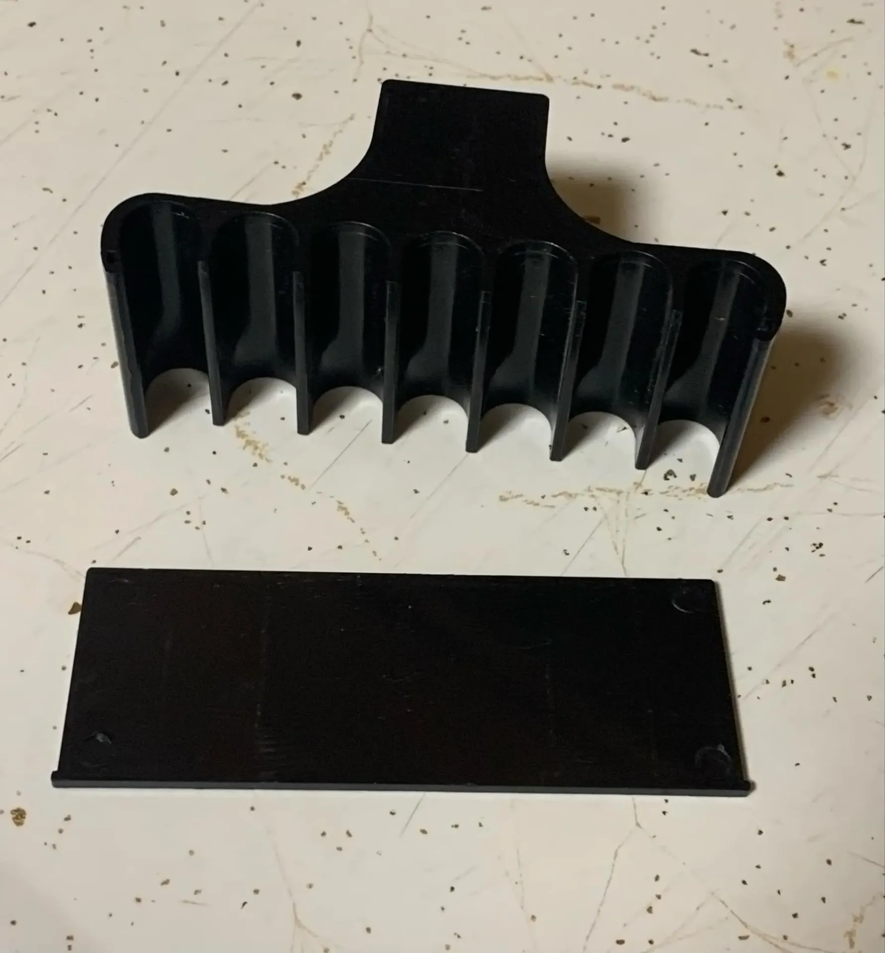 Big Size Aquarium Plant Holder (Black)